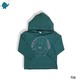 Max & Mia Kid Hoodie T15 Dark Green (Medium-104)