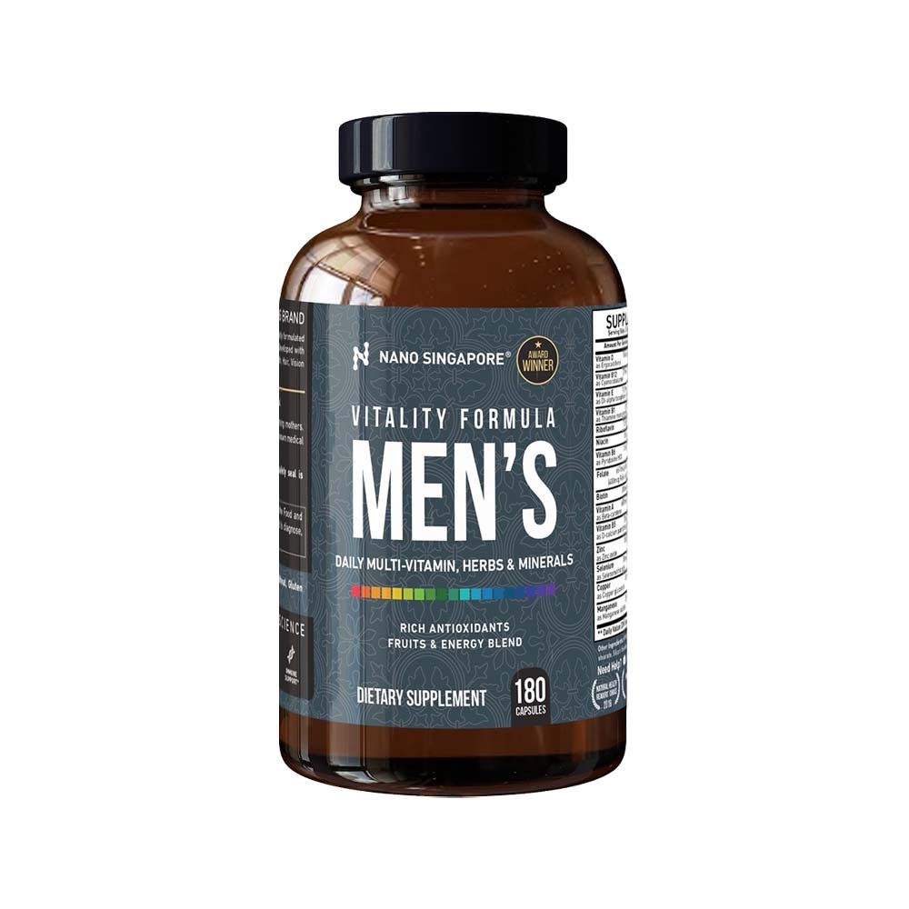 Nano Vitality Formula Men's Multi-Vitamin 180 Causules