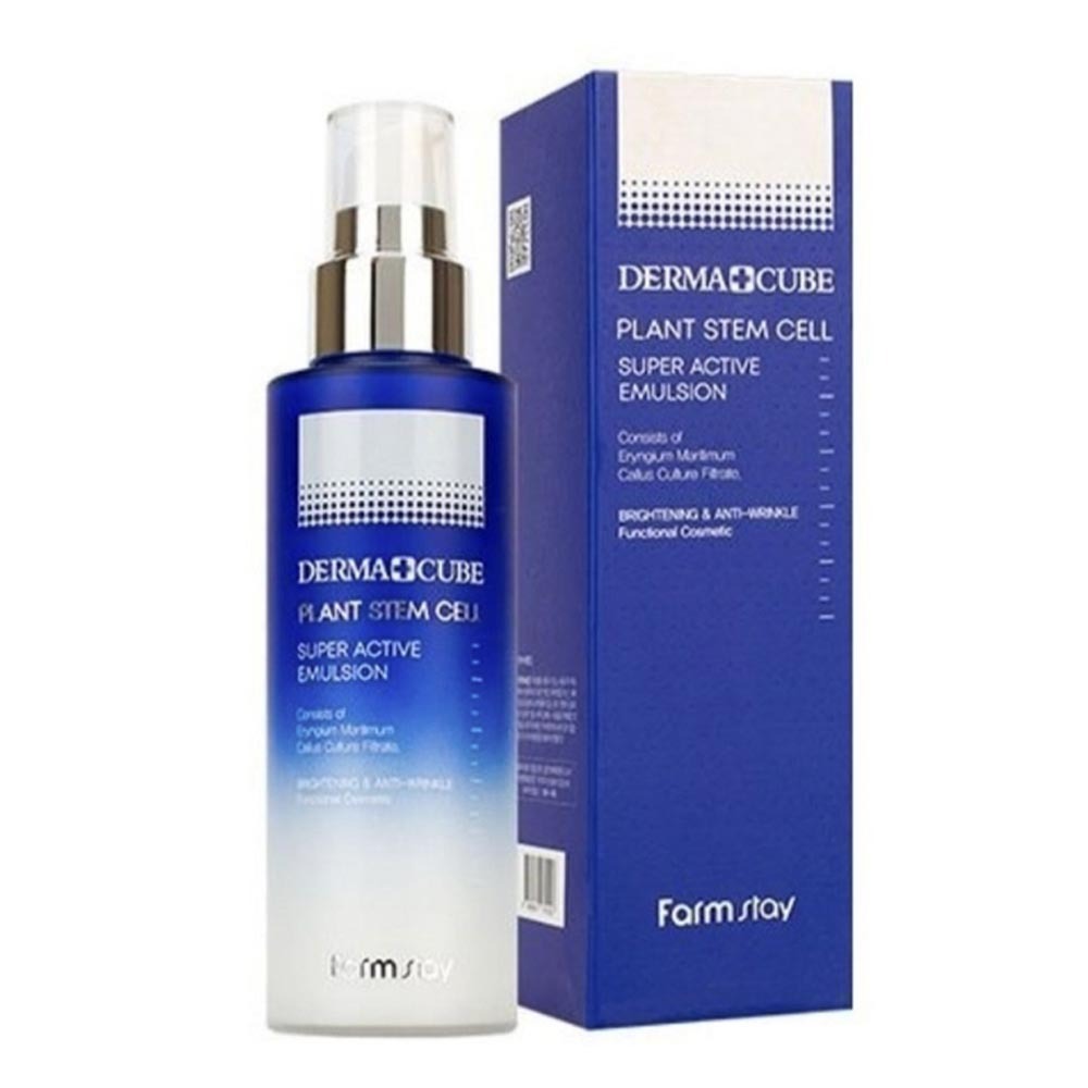 DERMA+CUBE PLANT STEM CELL SUPER ACTIVE EMULSION 200 ML