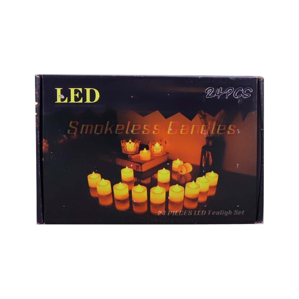 Pk Tdg Led Smokeless Candle 24PCS