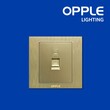 OPPLE OP-C026401-J-GOLD (computer Socket) Switch and Socket (OP-21-117)