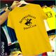 memo ygn Berverly Hills unisex Printing T-shirt DTF Quality sticker Printing-Yellow (Small)