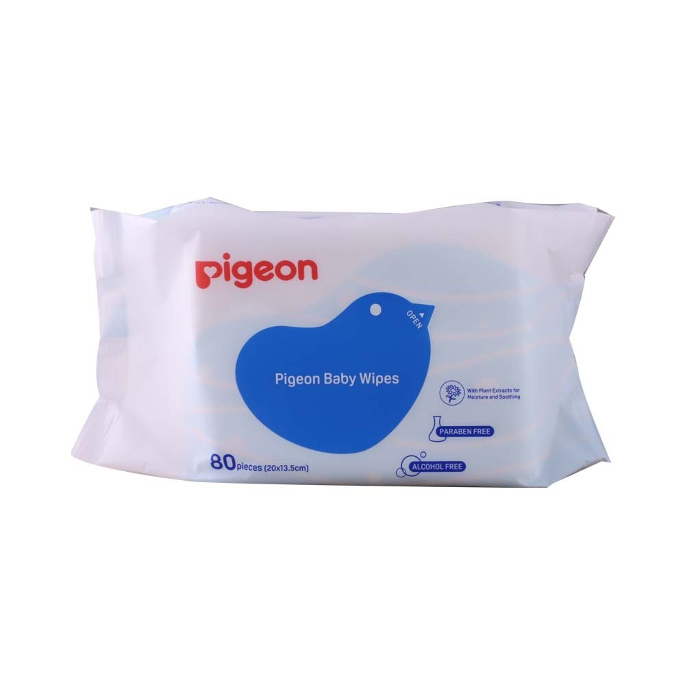 Pigeon Baby Wipes With Plant Extracts 80PCS