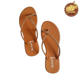 Sin Pauk Women Leather Slipper (Design-5,No-35) BGW-013