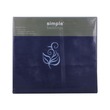 Simple Bed Sheet 5PCS 6 X 6.5FT x 9IN D-Blue(Fit)