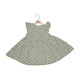 Te Te & Ta Ta Girl Short Sleeves Dress Green 6-9 Months (1Pcs) KDRS-S101