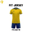 Olympic Fit Jersey FTA-2612-Yellow Medium