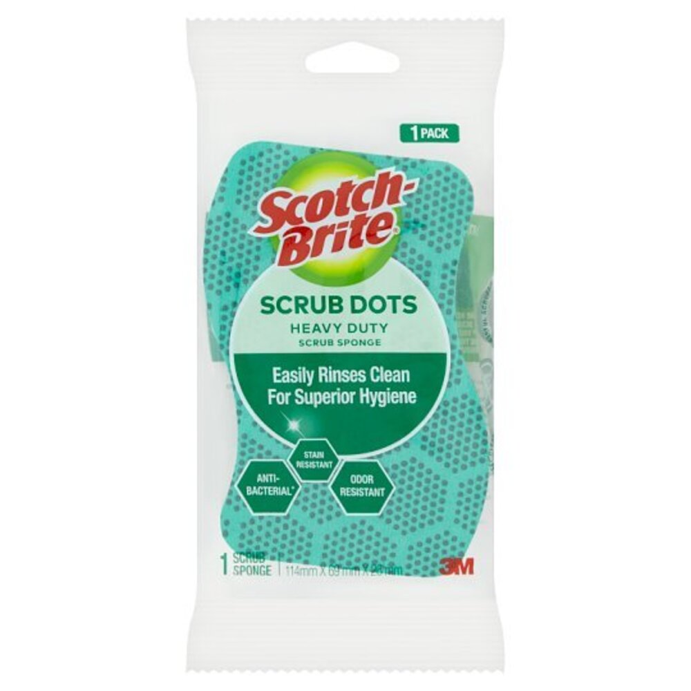 3M Scotch Brite Scrub Dots Heavy Duty