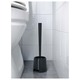 Ikea Bolmen Toilet Brush/Holder Black 901.654.21