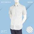 Cottonfield Men Short Sleeve Printed Shirt C99 (Large)