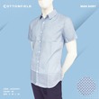 Cottonfield Men Short Sleeve Printed Shirt C99 (Medium)