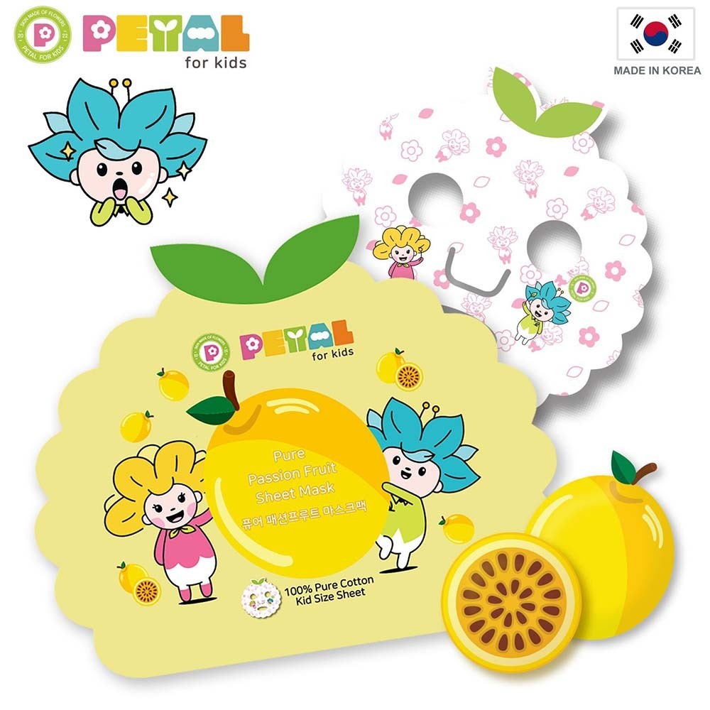 Petal For Kids Pure Passion Fruit Sheet Mask 18ML