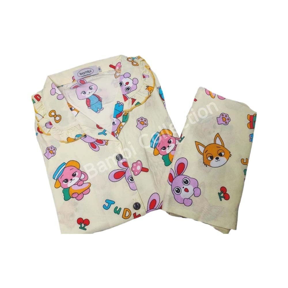 Bambi Women Spant One Set S/L (AA0048) yellow XL