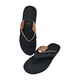 Sin Pauk Men Leather Slipper B-36 (No-39)