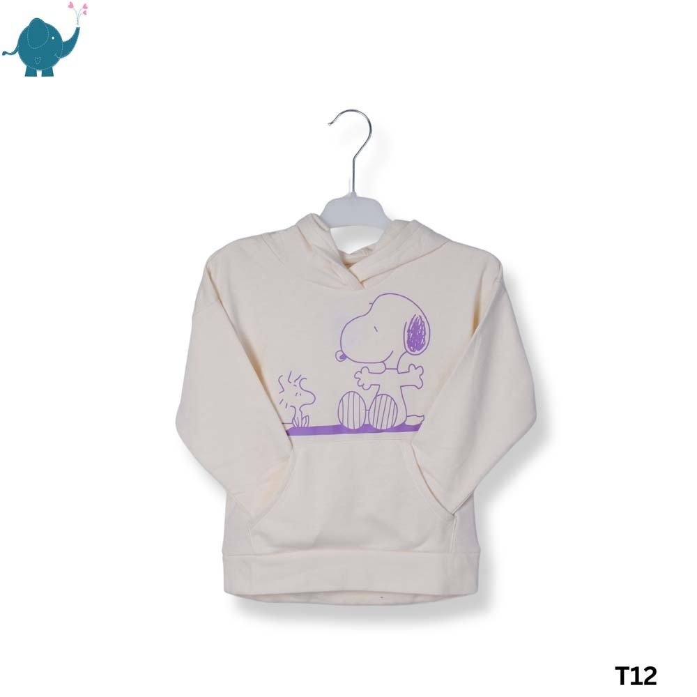 Max & Mia Kid Hoodie T12 Skin-Purple 3T