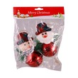 Pk X`Mas Santa Hanging 2PCS