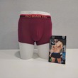 Romantic Men's Underwear Dark Red XL RO:8004