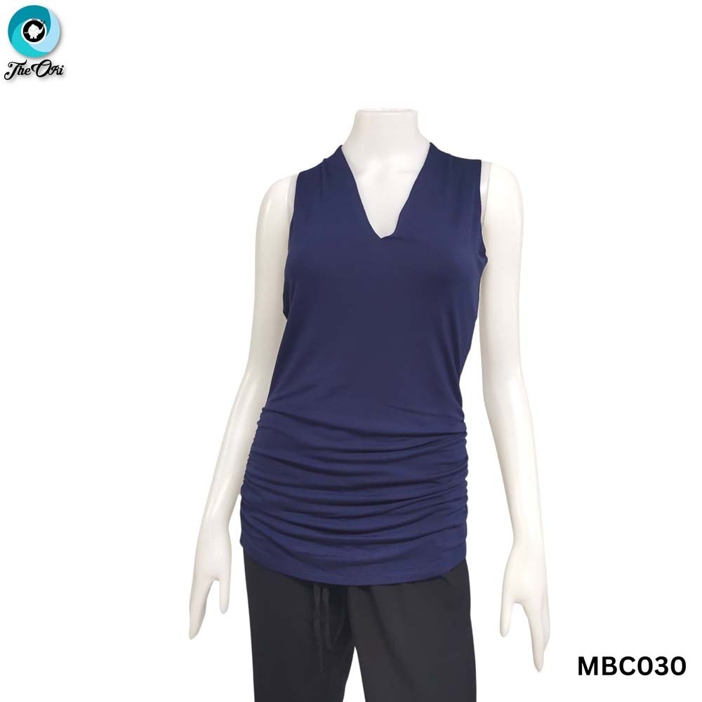 The Ori Women Sleeveless Top Indigo XL MBC030