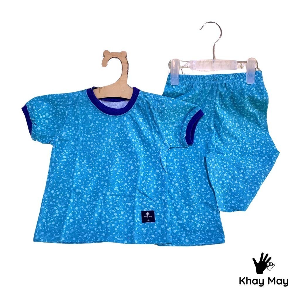 Khay May Cozy Set Medium Size (2-3 years) Blue