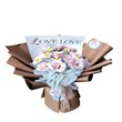 Floral District Brown Artificial Roses Bouquet