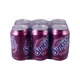 Sunkist Grape Carbonated Soft Drink 330MLx6PCS