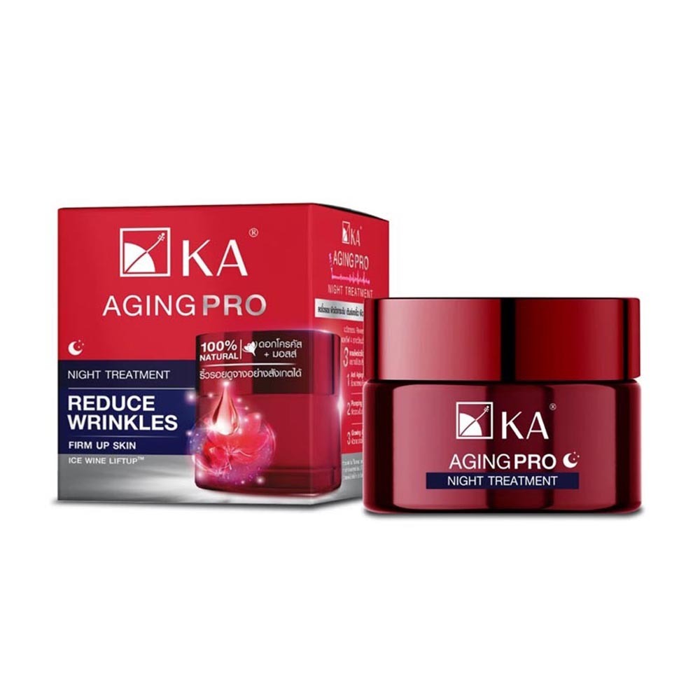 (Buy 1 Get 1 KA Cleansing Water -W 85ml) Ka Aging Pronight Treatment (8-850822-010853) 30G