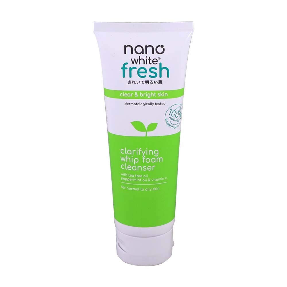 Nano White Fresh Clarifying Whip Facial Foam Cleanser 100G