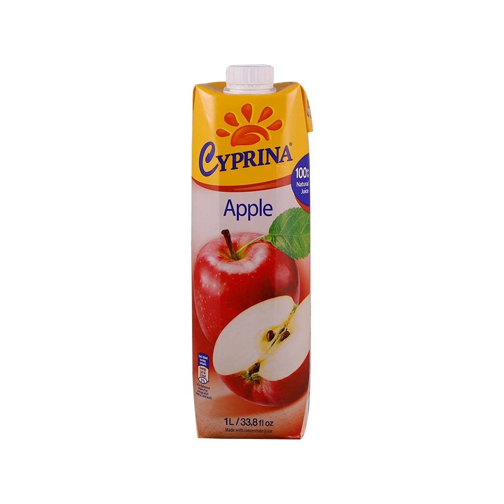 Cyprina 100% Apple Fruit Juice 1LTR