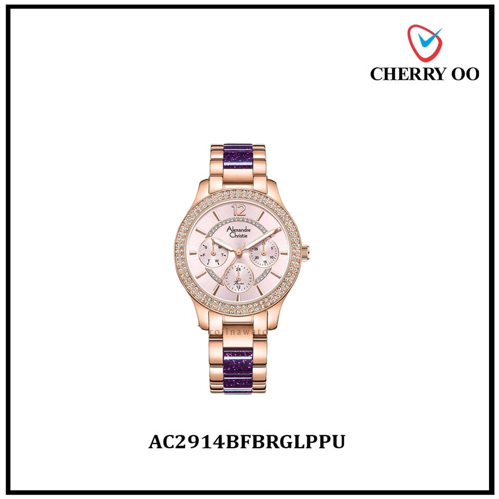 Alexandre Christie Women Watch AC2A48BFBROBO_Cherry Oo