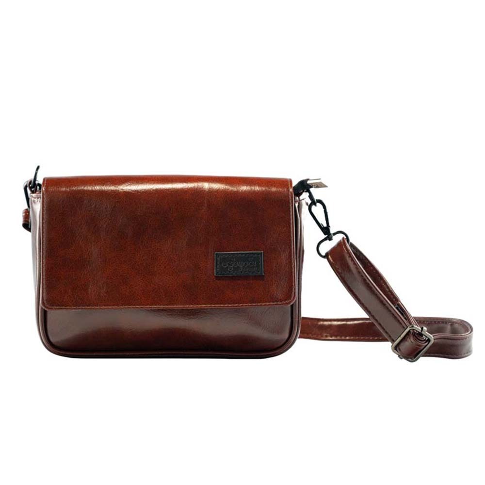 Nway Nhaung Flap Shoulder Bag (Brown)