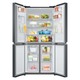Samsung Refrigerator SBS - 4 Door 491LTR (RF48A4010B4/ST)