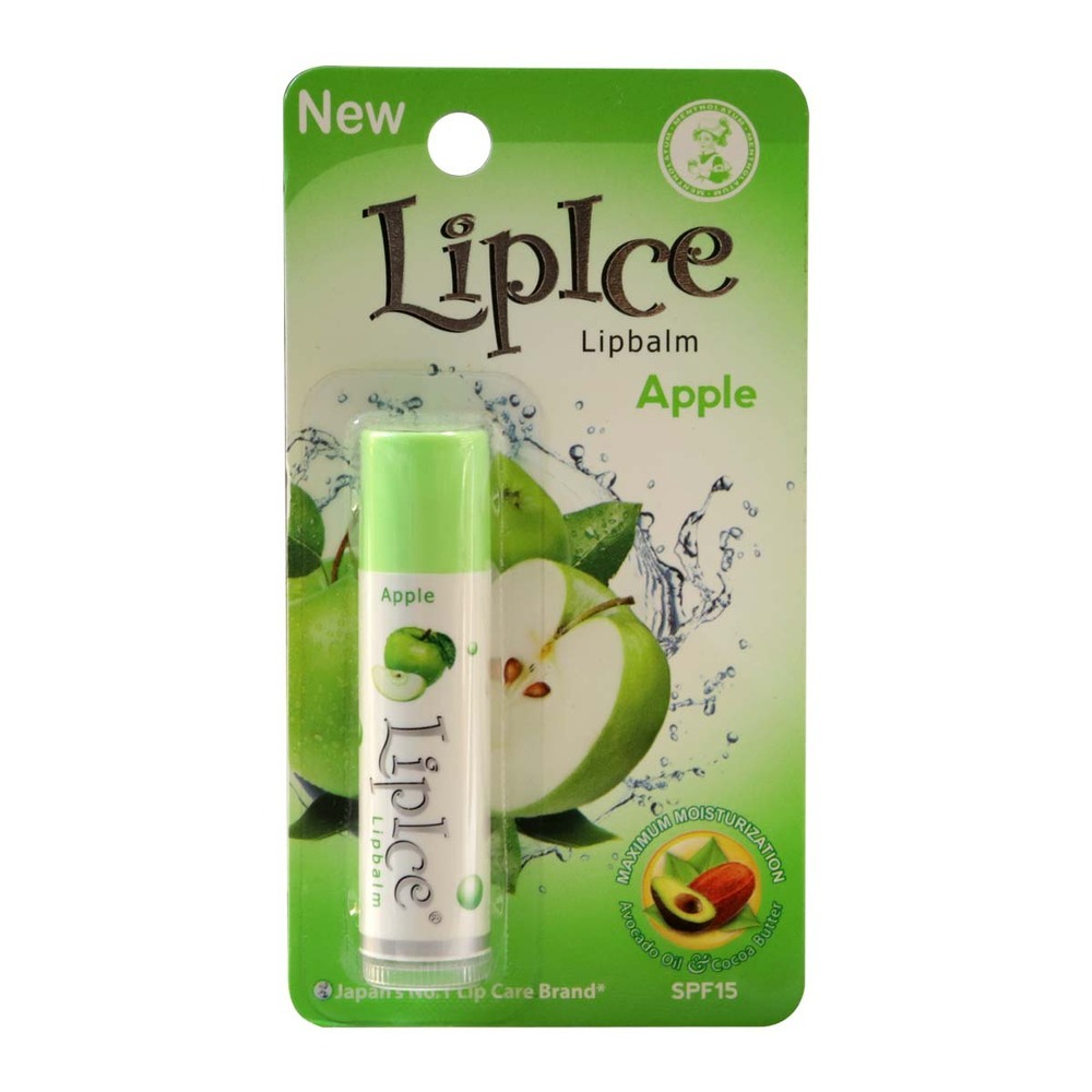 Rohto Lipice Colorless Lip Balm SPF 15 4.3G (Apple)