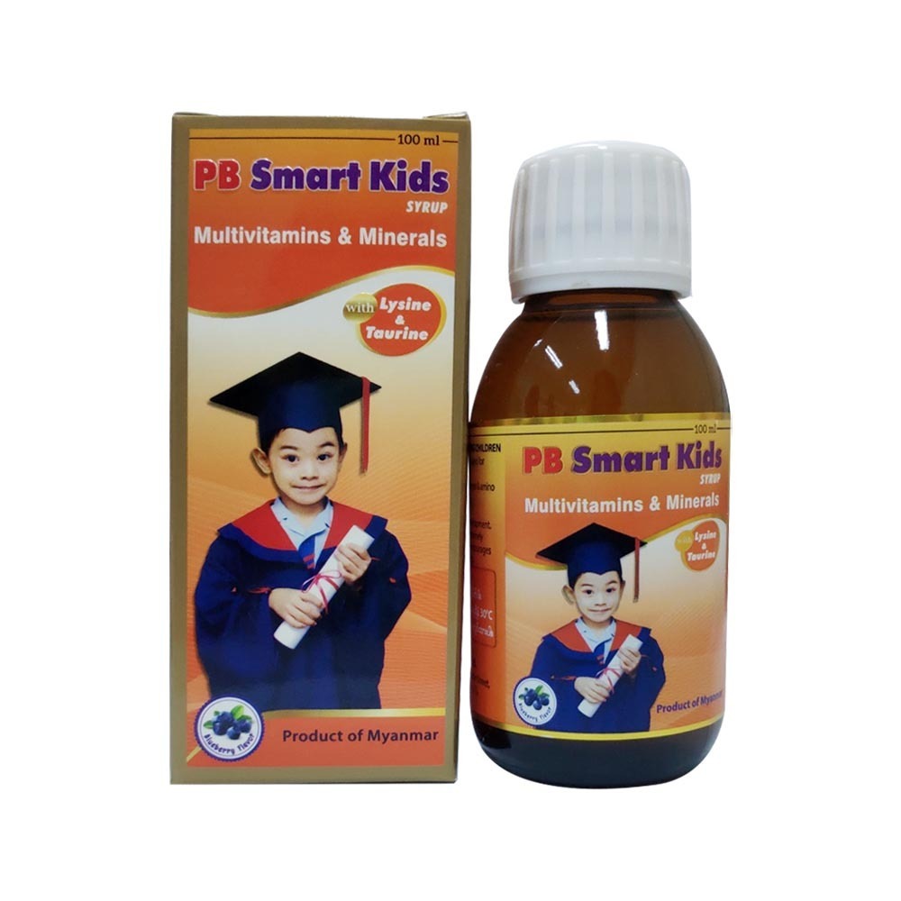 Pb Smart Kids Mv&Minerals Syrup 100ML