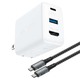 Acefast A19 65W Gan Multi-Function Hub Charger Set 27050003 White