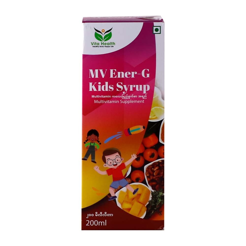 Vita Health Mv Ener-G Kids Syrup 200ML