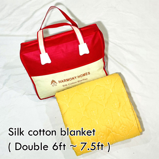 Harmony Homes Silk Cotton Blanket Double HH Double-008