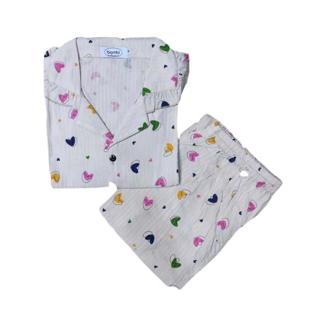 Bambi Womenwear Cotton Oneset L/L Nude AA0047 XL