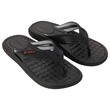 Rider Step Thong Ad Flip (No-7) Black, Black & Grey 212437BE68207