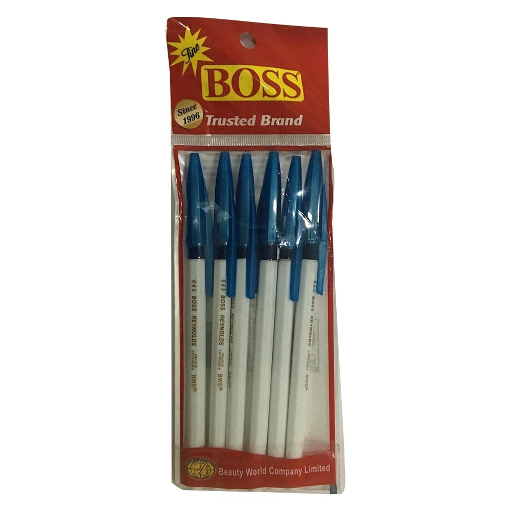 New Boss Reynolds Ball Pen 0.5 6PCS