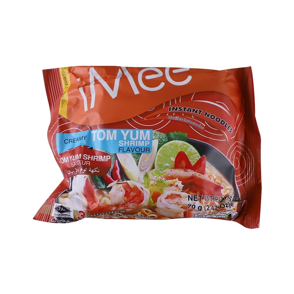 Imee Instant Noodle Creamy Tomyum Shrimp Flavour 70G