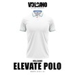 Volcano Men Elevate Polo Shirt MDPV-S1011 White/01 Small
