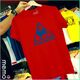 memo ygn Le coq sportif unisex Printing T-shirt DTF Quality sticker Printing-Red (XL)