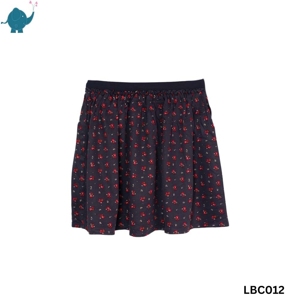 Max & Mia Kid Girl Short Skirt LBC012 Gray Medium