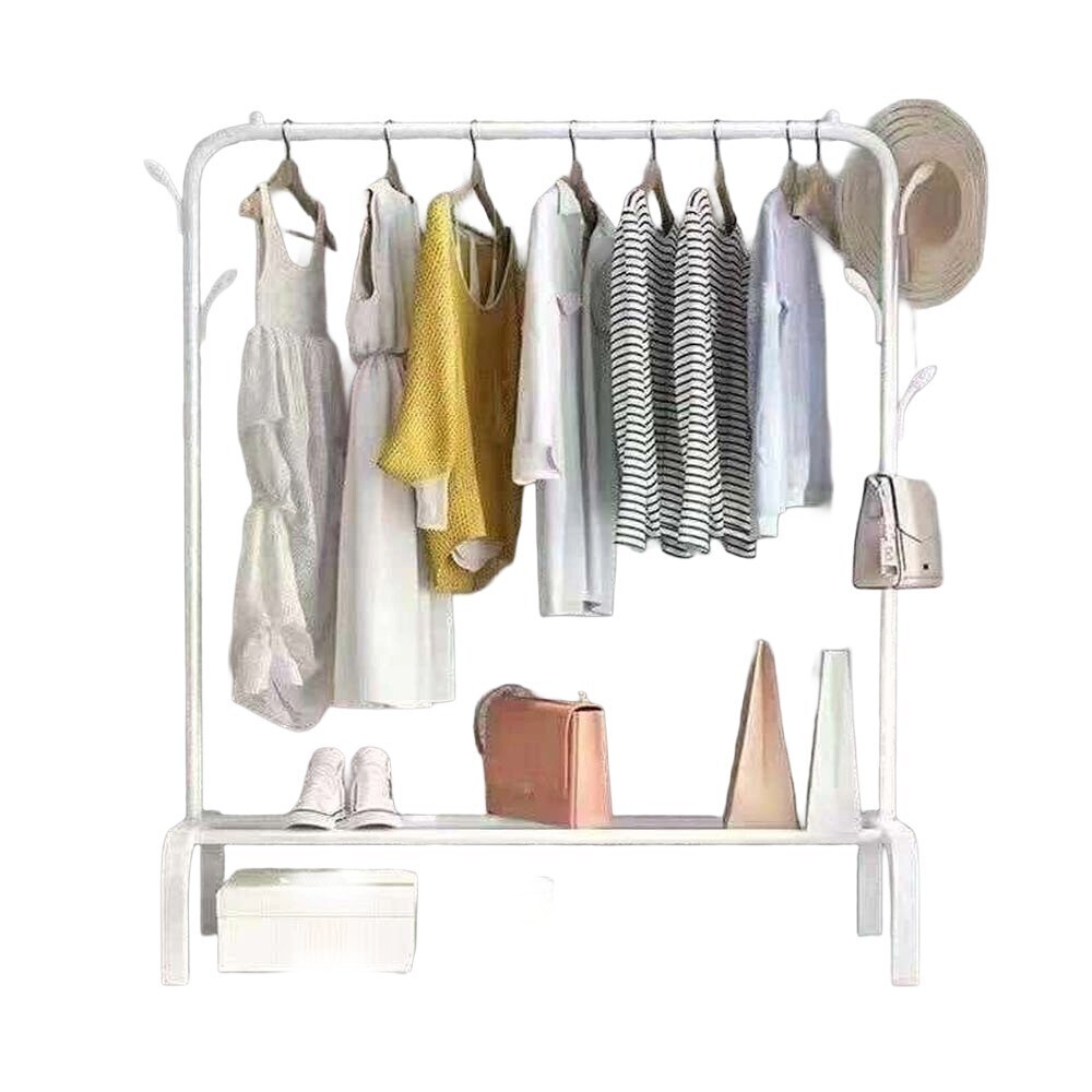 Beauty House Clothes Rack Stand (White)