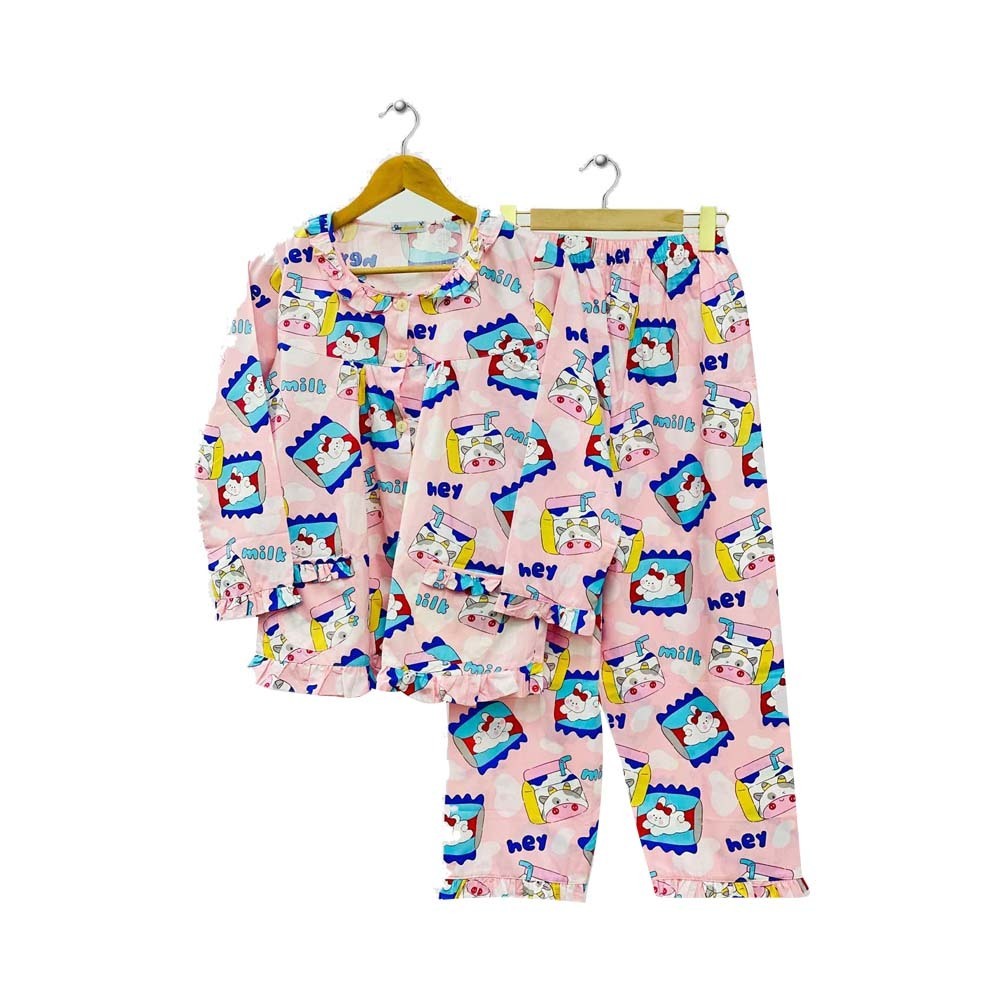 Sleepjamas Poe Cotton Free Size (LL) Design-6 PFLL06