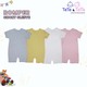 Te Te & Ta Ta Short Romper Short Sleeves White 9-12 Months (2Pcs/1Set) KRP-S102