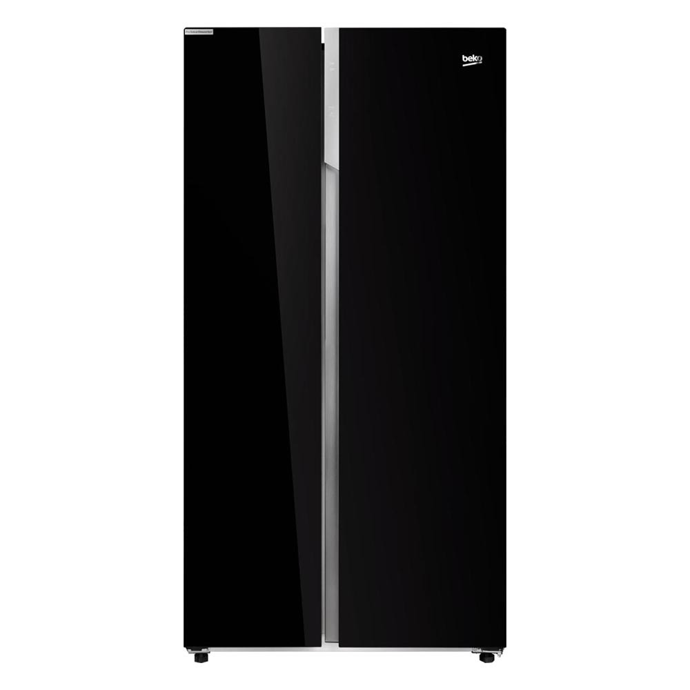Beko 646 Lt, Side by Side 2 Doors Glass Refrigerator (GNO62251GBTH)