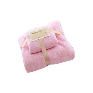 2 in 1 Towel Set Purple