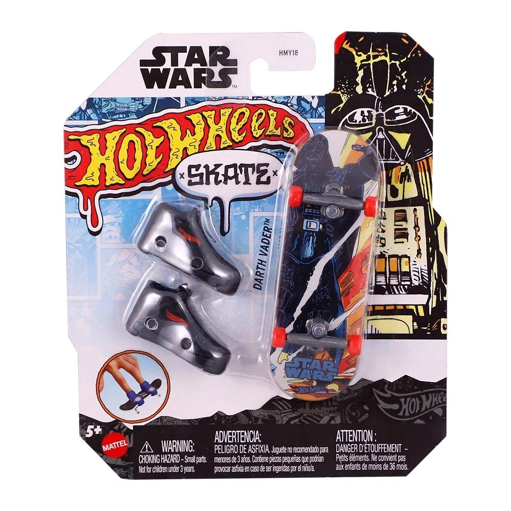 Hot Wheels Skate Ent Fingerboards & Shoes Asst HMY18