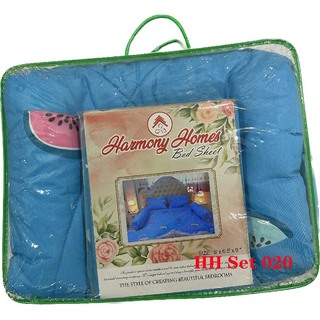 Harmony Homes Bed Sheet (Set) Double (6' x 6.5' x 9") HH Set 018